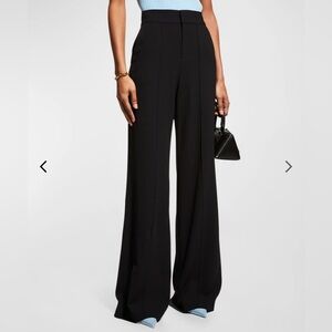 Alice + Olivia Dylan High-Waist Wide-Leg Pants size 14